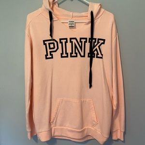 PINK oversized hoodie sweatshirt